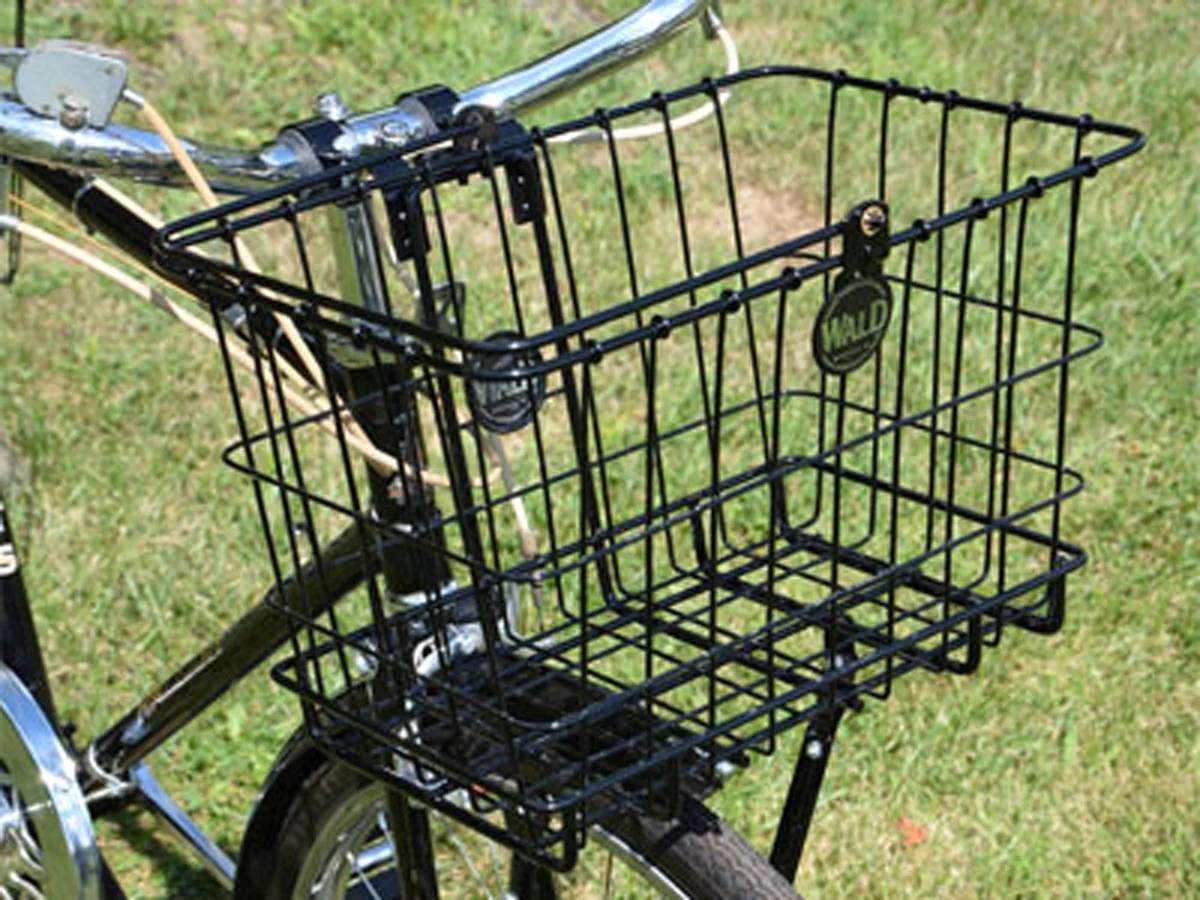 3339 Multi-Fit Front Basket and Rack Combo - Black - Image 2