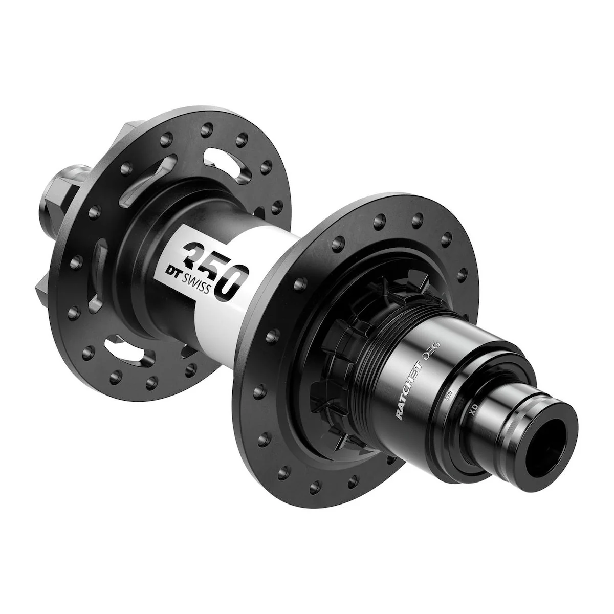 350 DEG Classic 6-Loch MTB Nabe, HR 12/148 mm Boost, 32 Loch - SRAM XD MTB