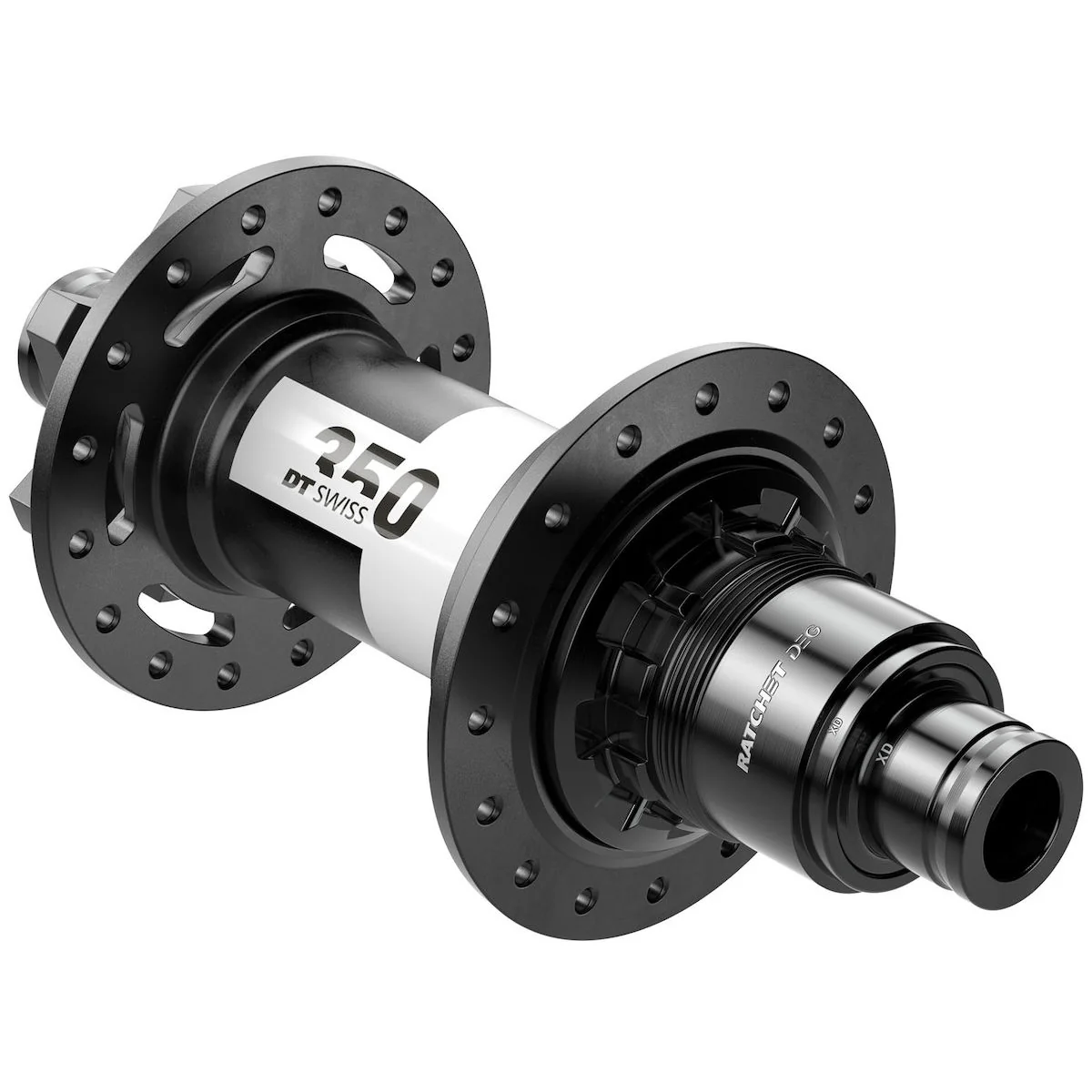350 DEG Classic 6-Loch MTB Nabe, HR 12/157 mm Boost+, 32 Loch - SRAM XD MTB