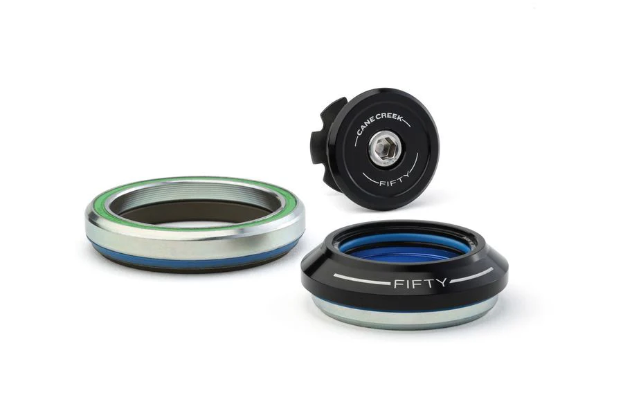 50 Tapered Steuersatz, 1 1/8"-1.5", IS41/28.6/H9, IS52/40/H1 - Black