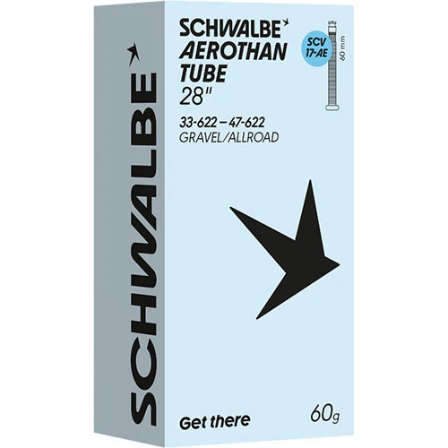 SCV17 Aerothan Schlauch Trekking/Gravel, Clik Valve - 28 Zoll - Image 3