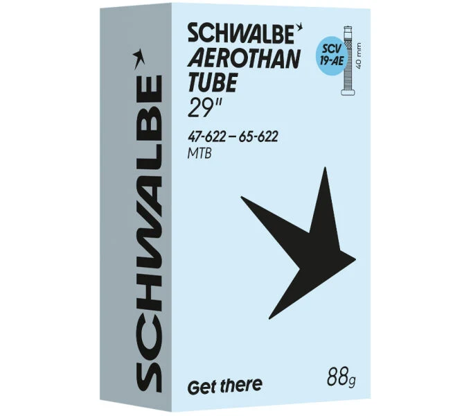 SCV19 Aerothan Schlauch MTB, 40 mm, Clik Valve - 29 Zoll