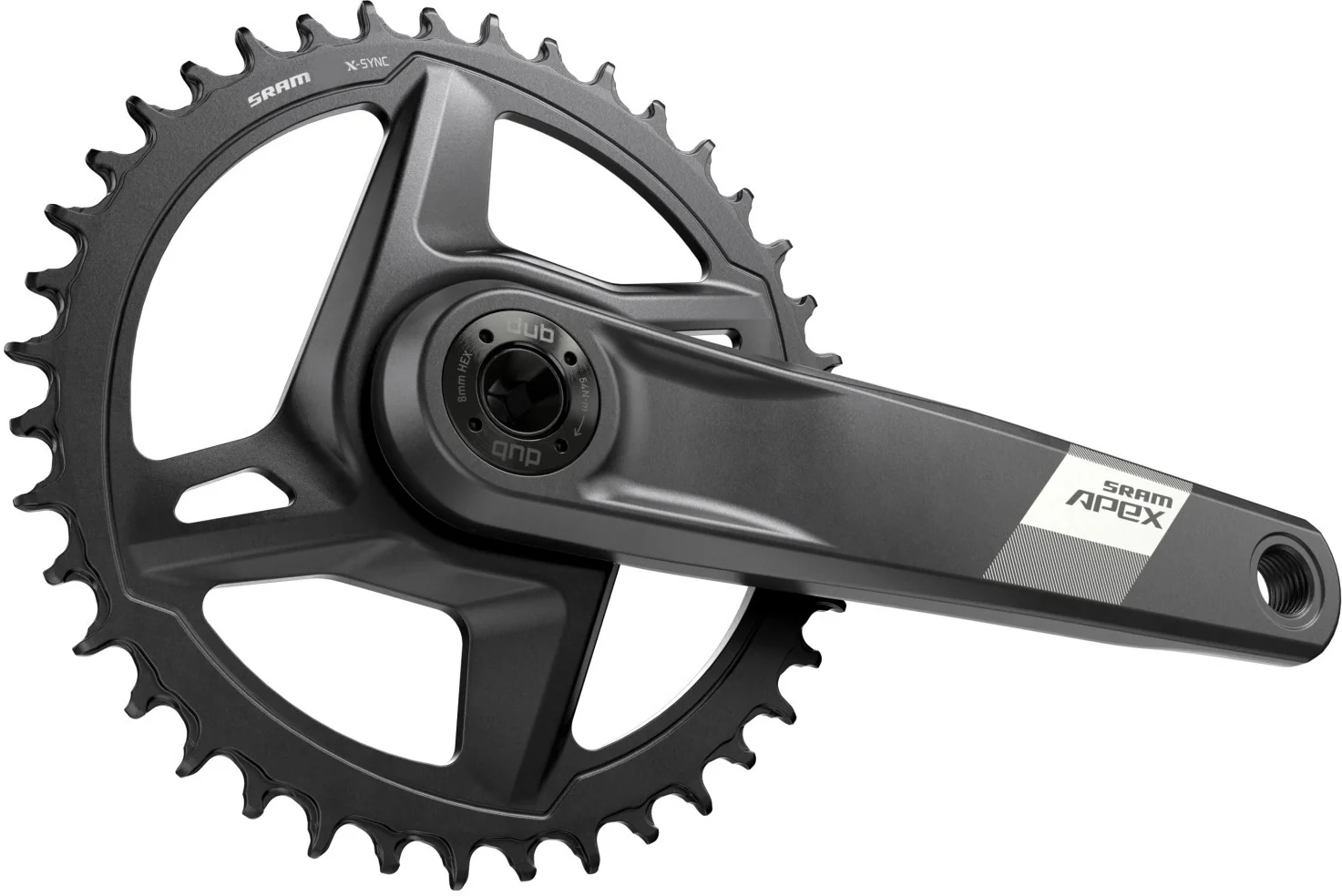 APEX 1x12 Kurbel Dub 83A (Cannondale), 42T, - Image 2
