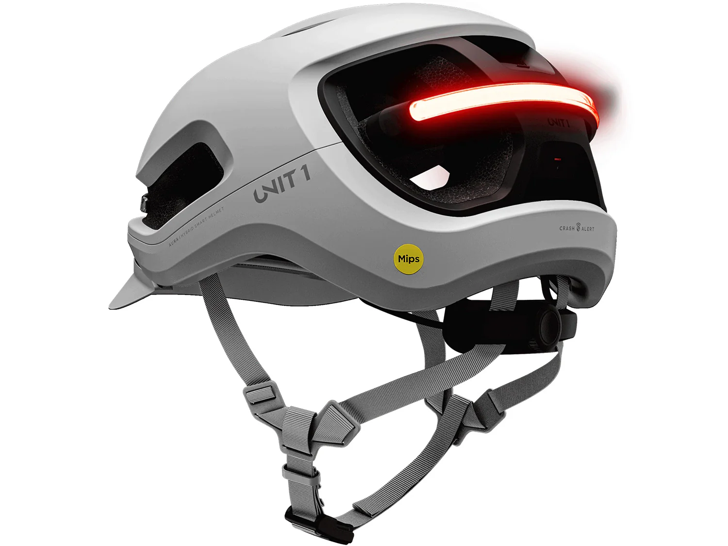 AURA Mips Smart Helmet - Chalk - Image 2
