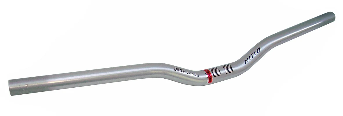 B809AA Lenker 25,4 mm x 630 mm - silver