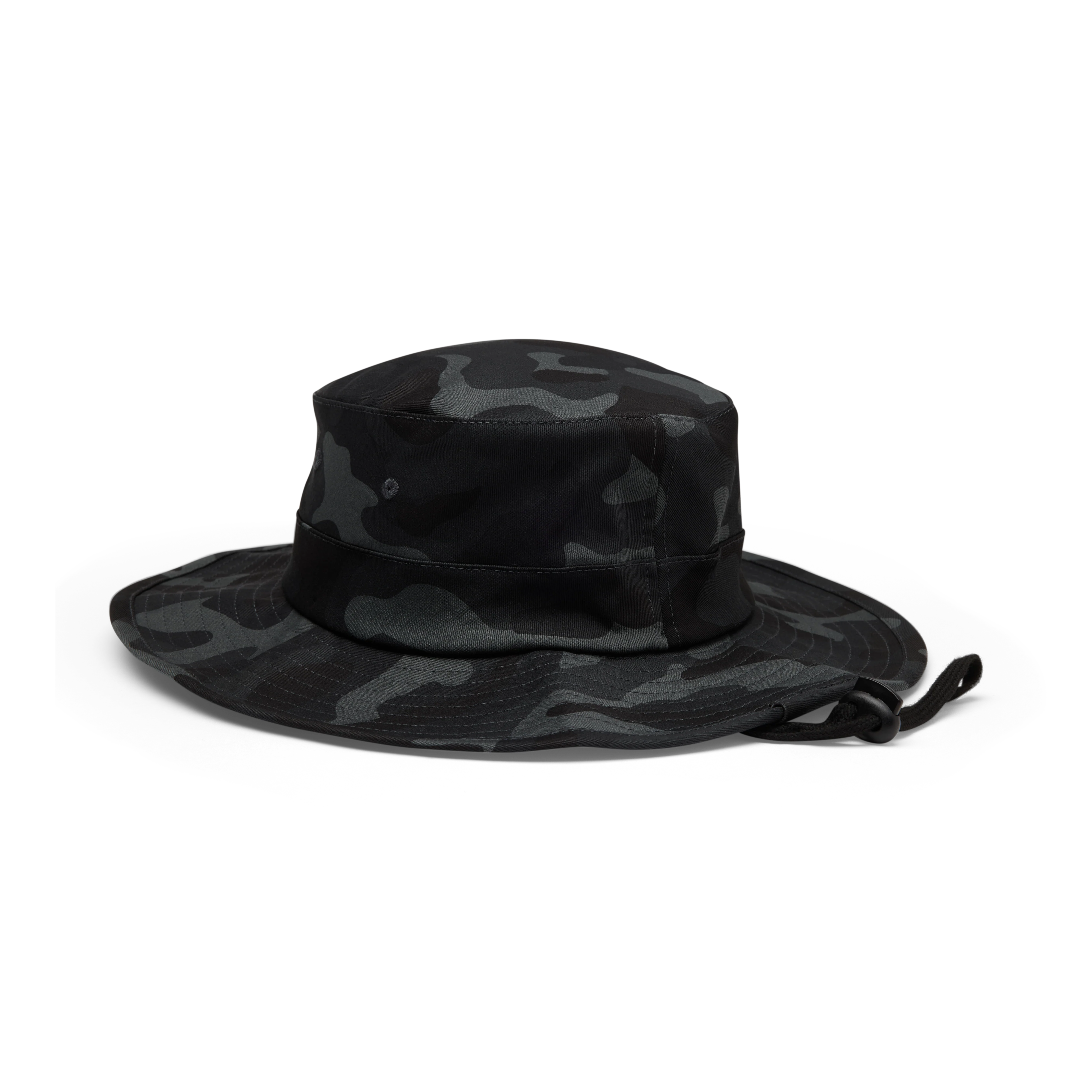 Base Over Sun Hat - Black Camo - Image 2