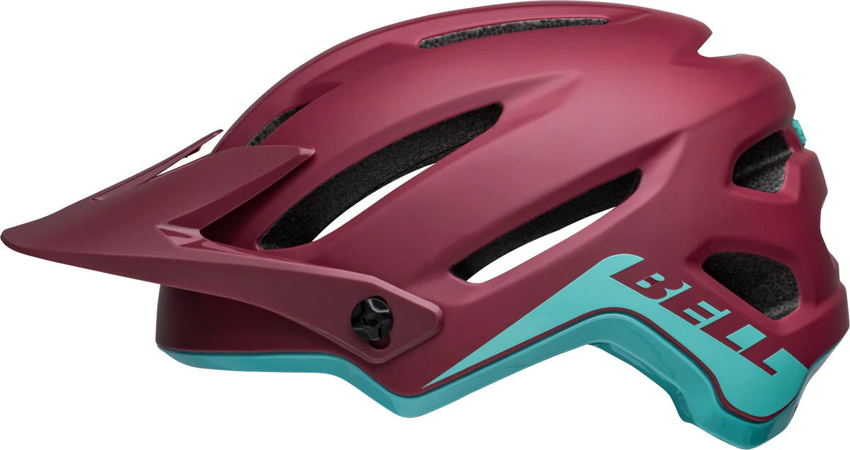 4FORTY Fahrradhelm - matte/gloss brick red/ocean