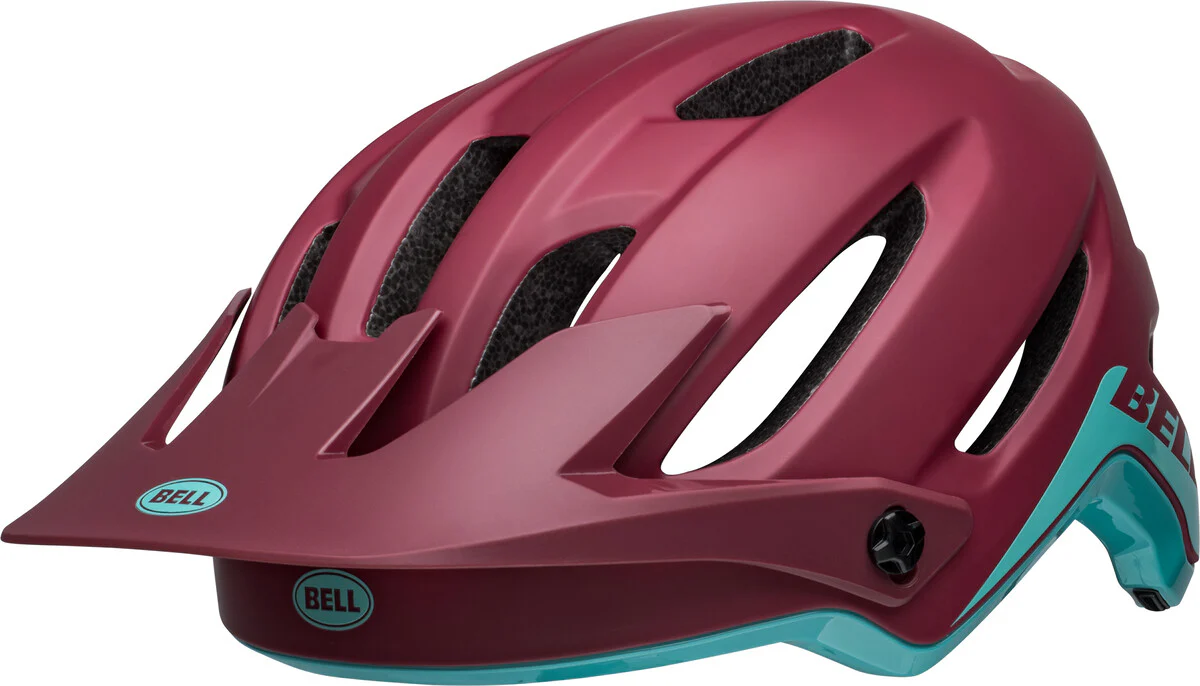 4FORTY Fahrradhelm - matte/gloss brick red/ocean - Image 4