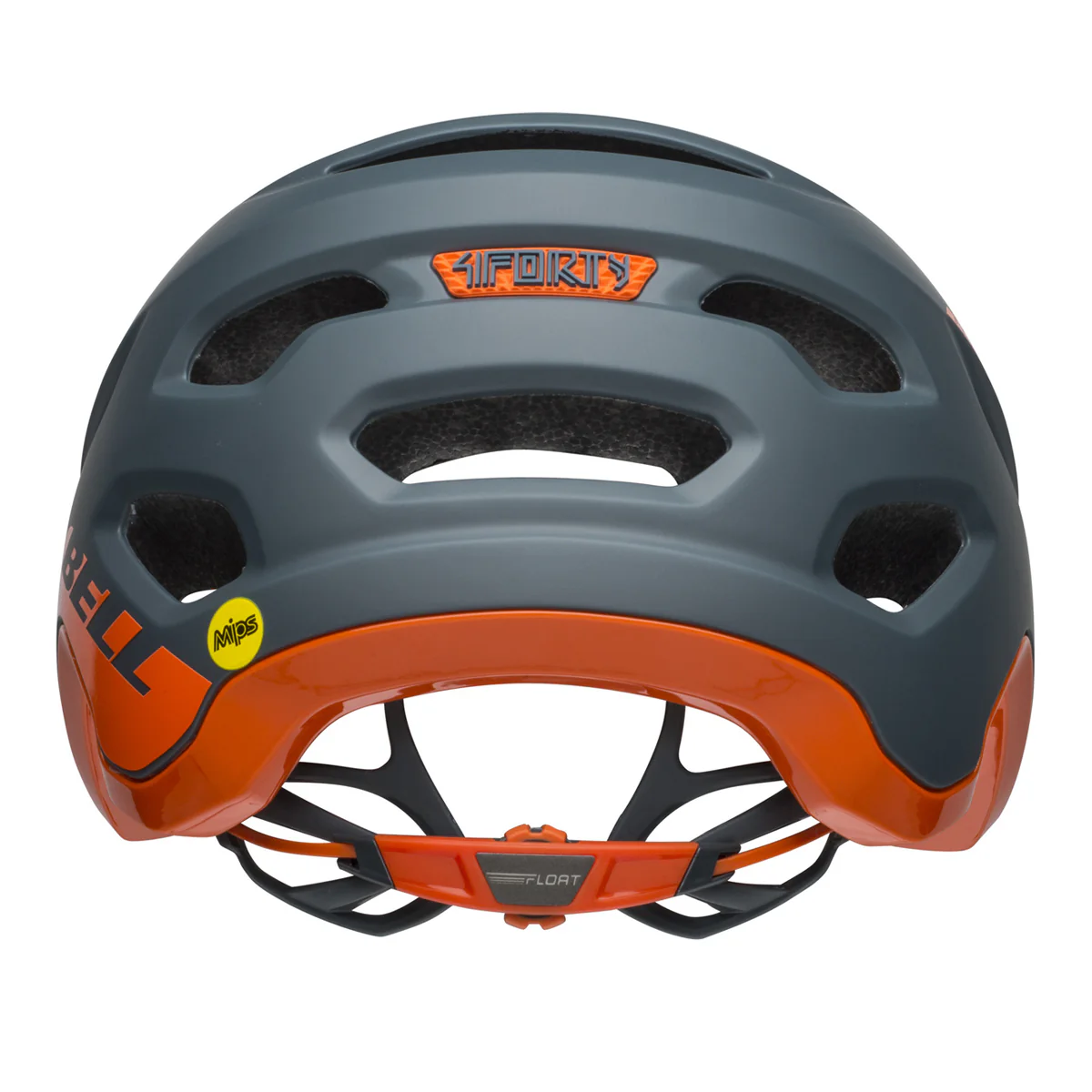 4Forty Mips - Helm - Grau/Blau/Orange - Image 3