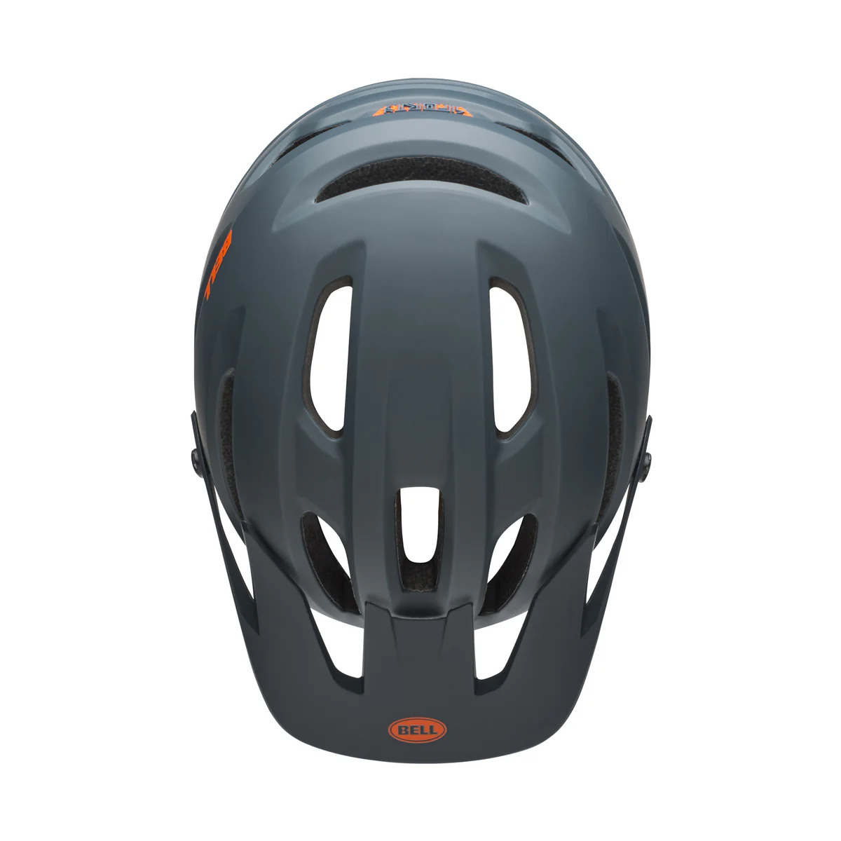 4Forty Mips - Helm - Grau/Blau/Orange - Image 4