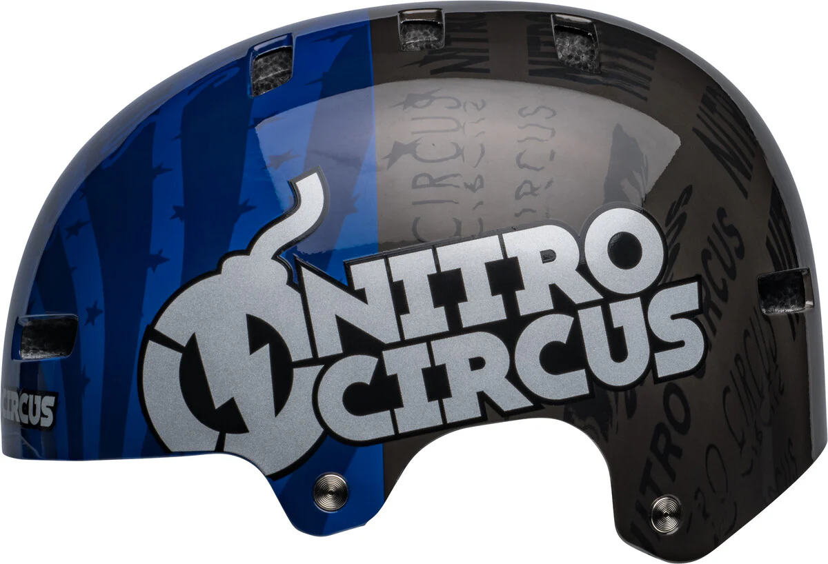 LOCAL Fahrradhelm - gloss navy/sliver nitro - Image 14