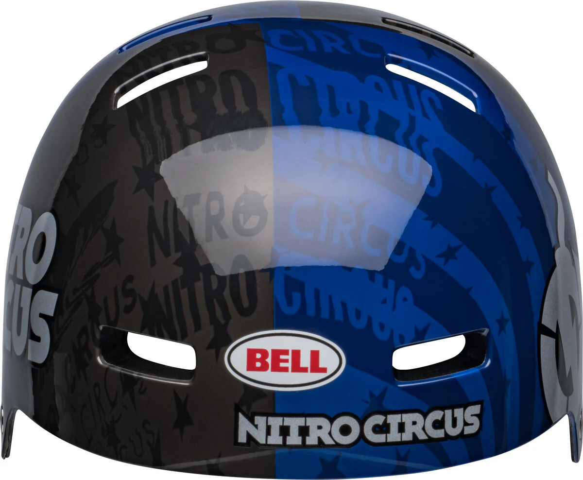 LOCAL Fahrradhelm - gloss navy/sliver nitro - Image 3