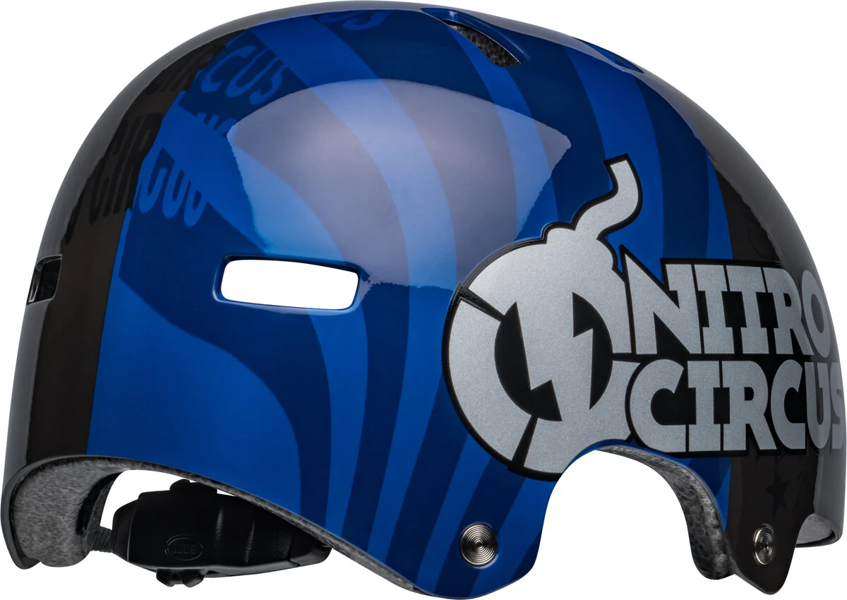 LOCAL Fahrradhelm - gloss navy/sliver nitro - Image 8