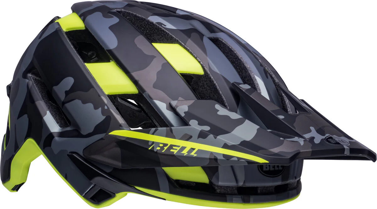 Super Air Spherical Fahrradhelm - matte camo/hi-viz - Image 2