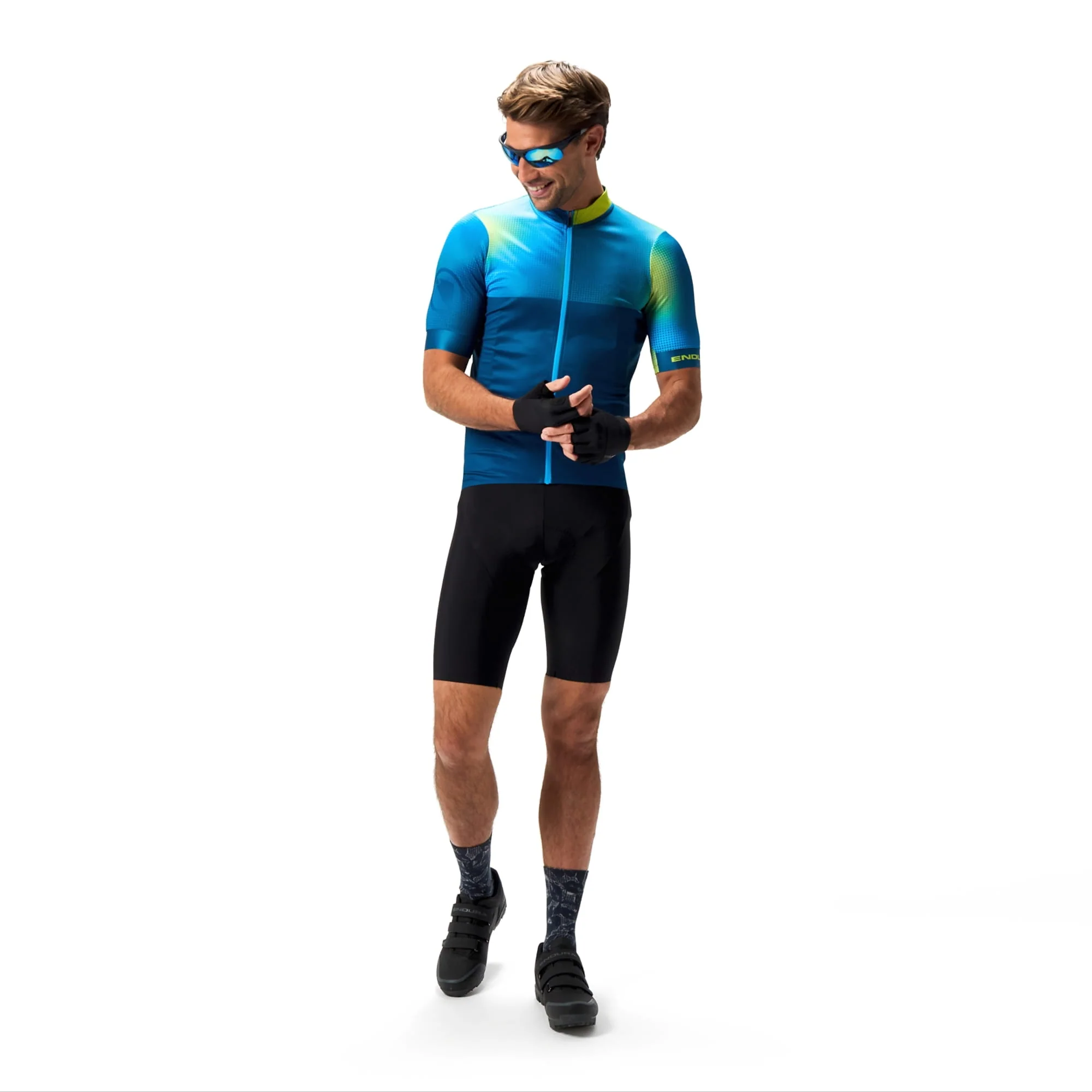 Bitmap Block FS260 Print Jersey - Barra Blue - Image 2