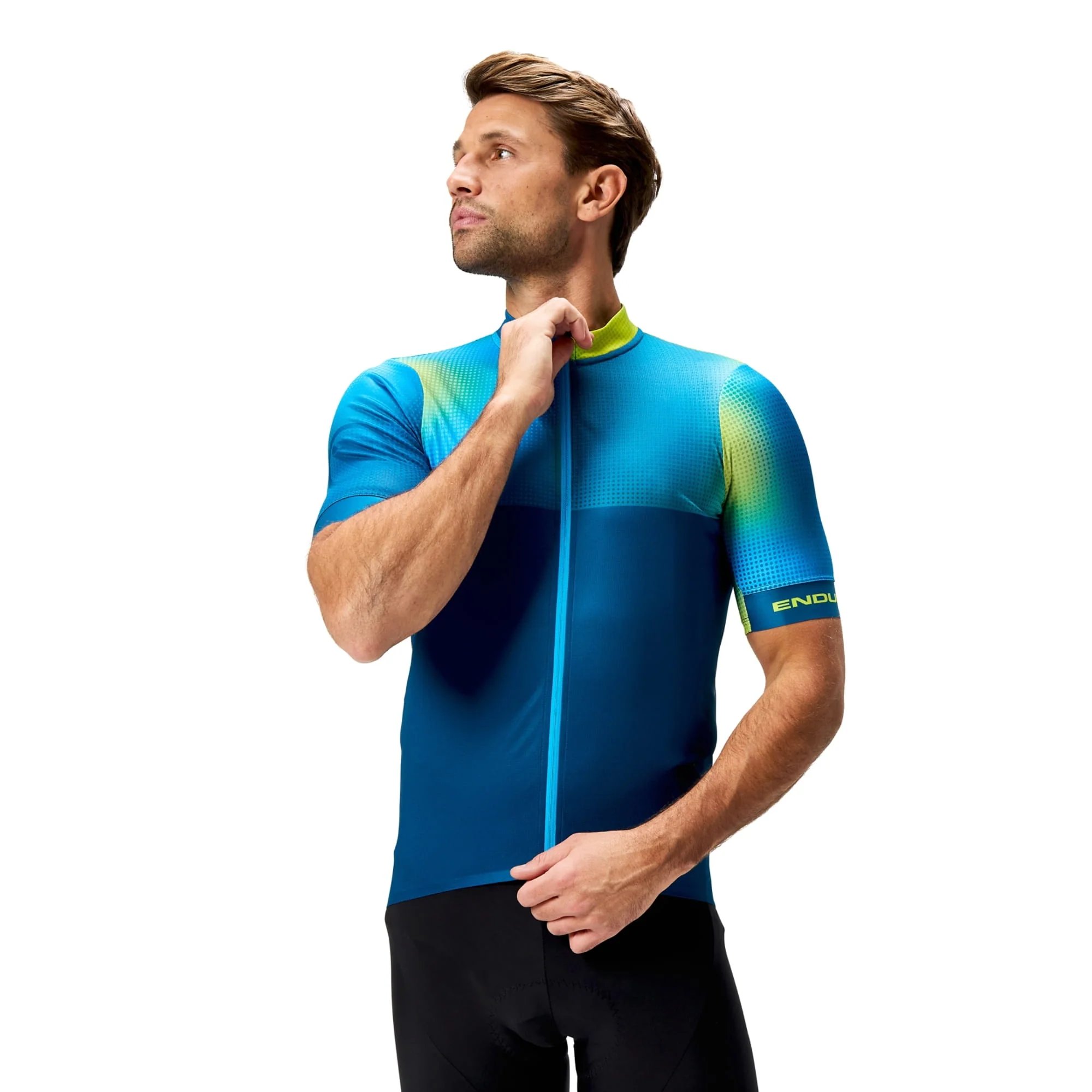 Bitmap Block FS260 Print Jersey - Barra Blue - Image 4