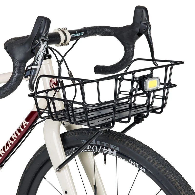 Grid Front Basket Rack - black - Image 2