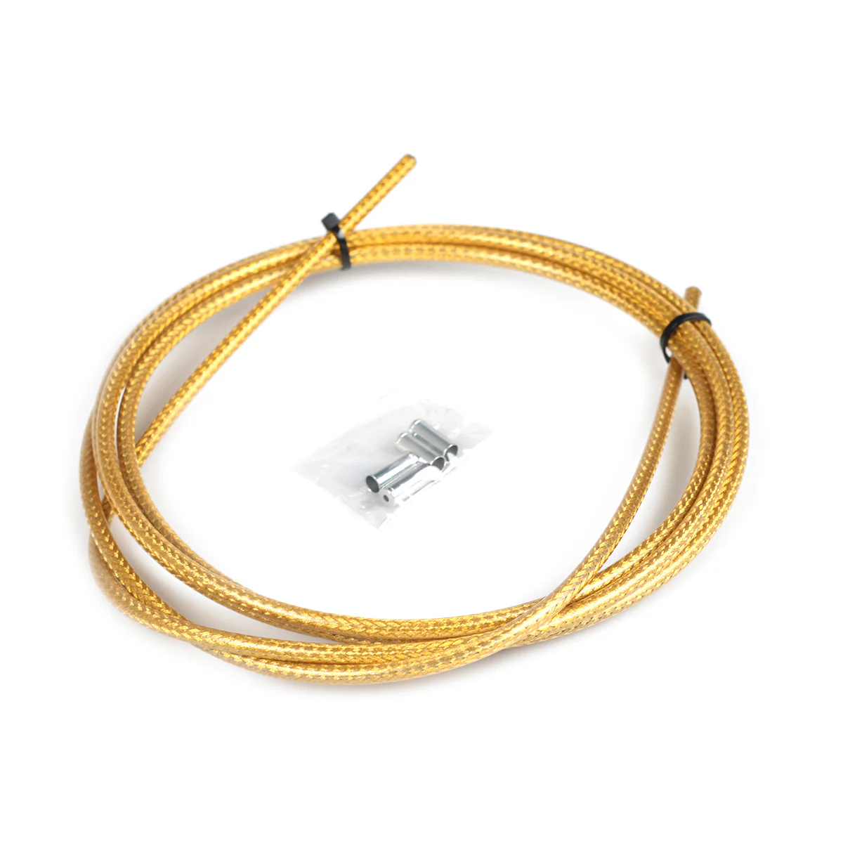 Bremszughülle 2,5m - carbon gold