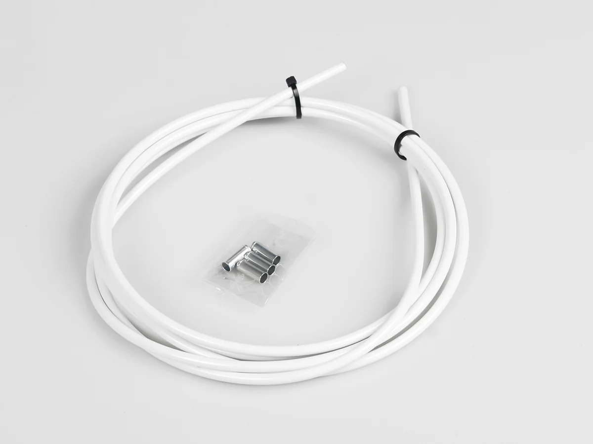 Bremszughülle 2,5m - weiss