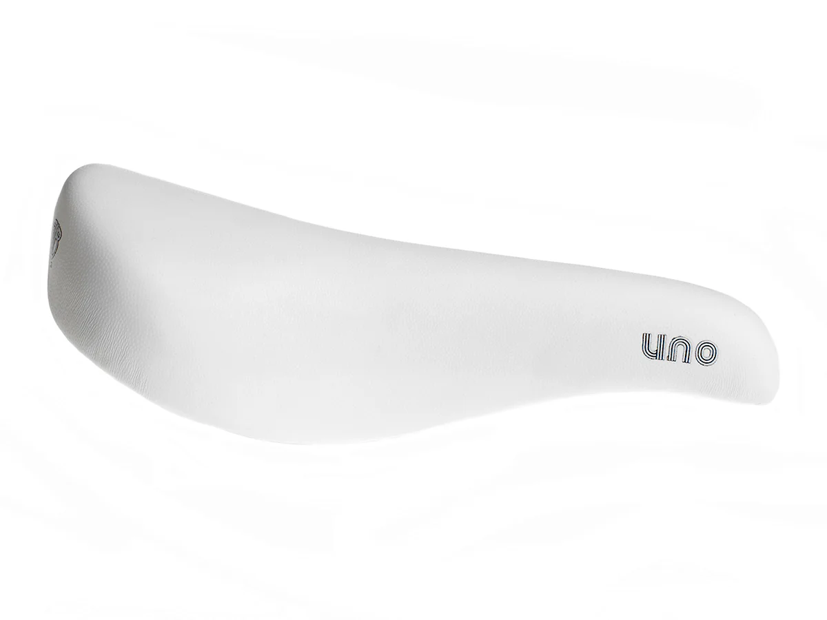 Uno Vintage Sattel Vegan Microfibre - weiss