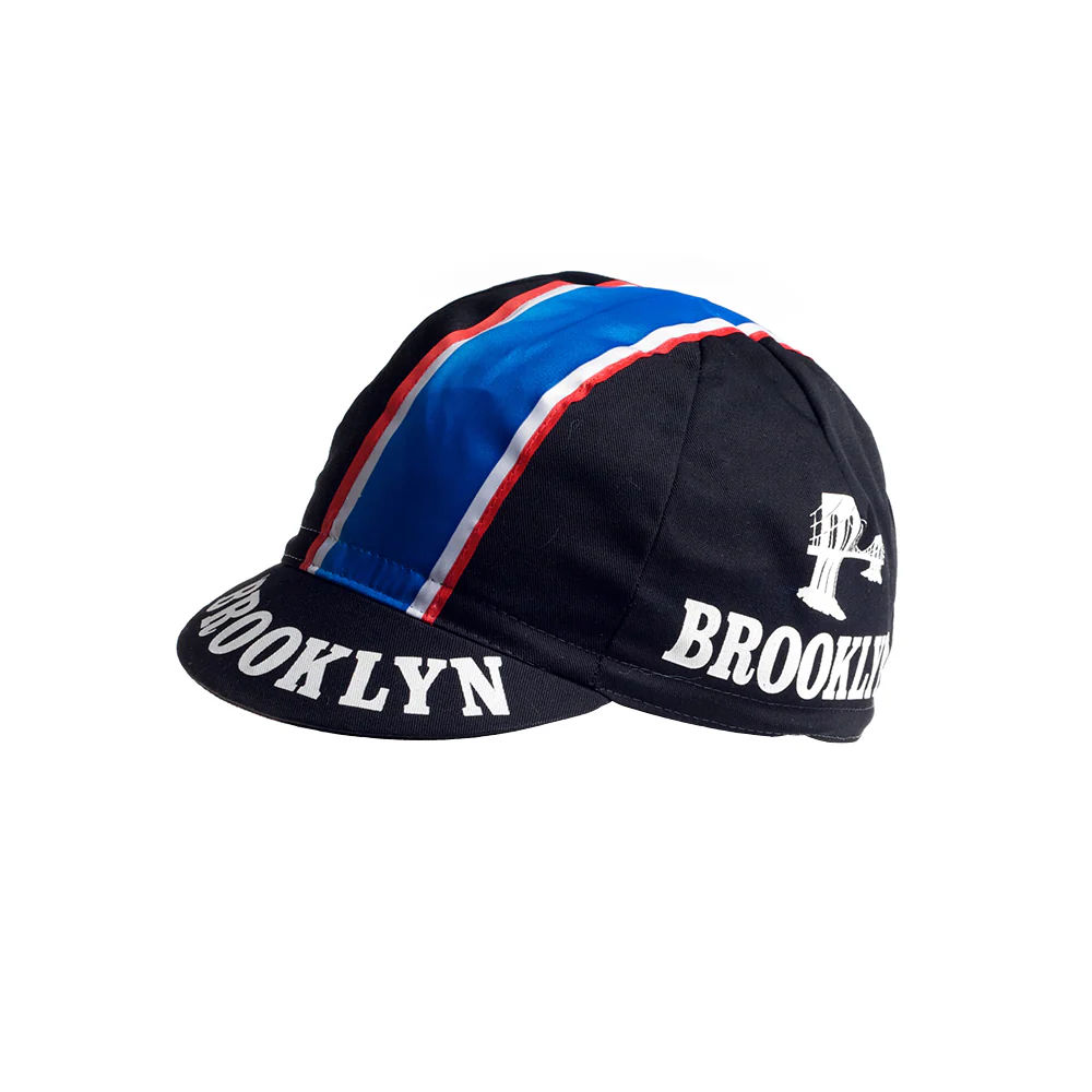 Vintage Cycling Cap - Brooklyn Black - Image 2