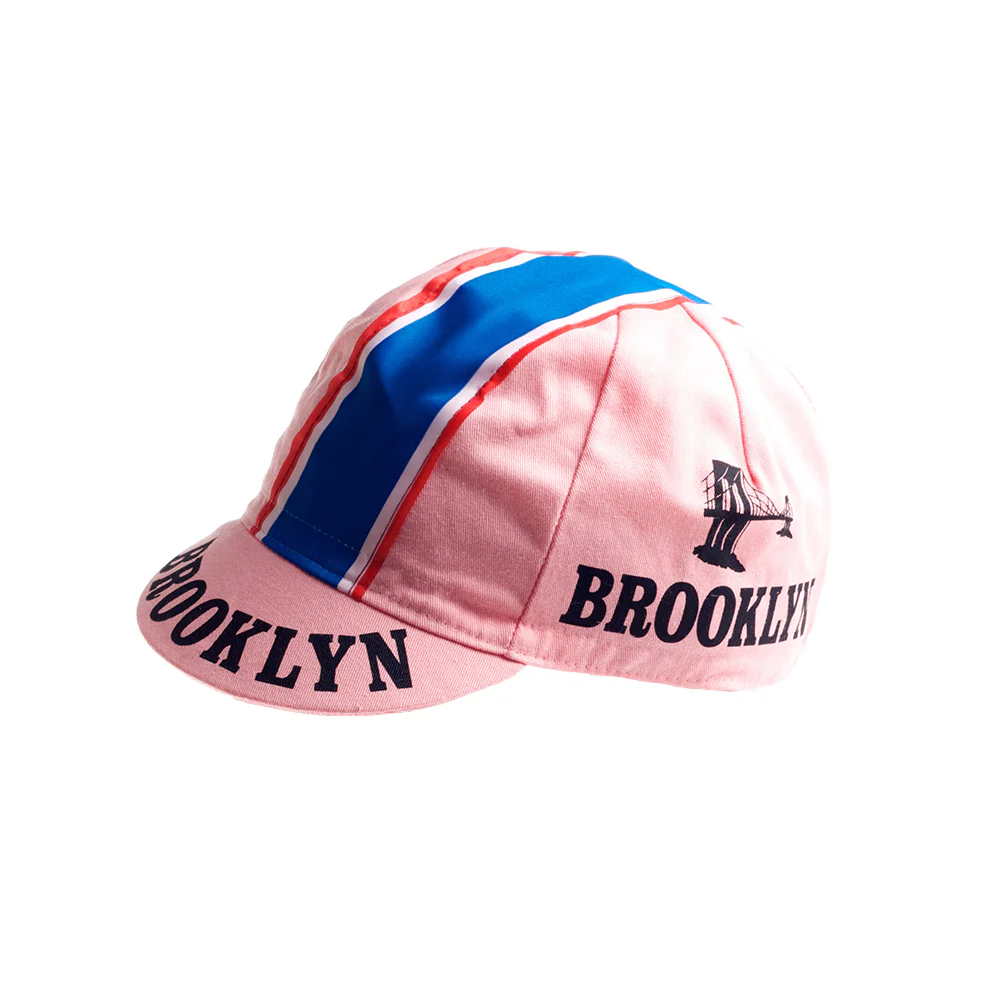 Vintage Cycling Cap - Brooklyn Pink - Image 2