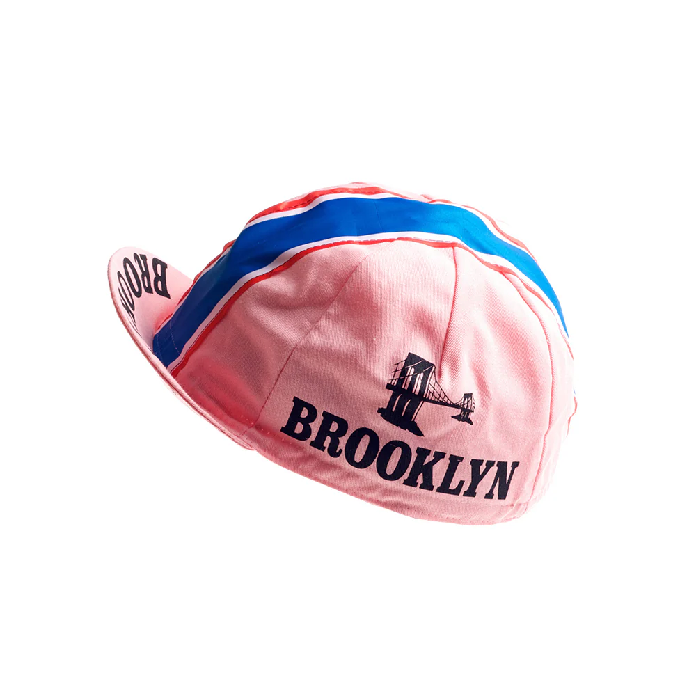 Vintage Cycling Cap - Brooklyn Pink - Image 3