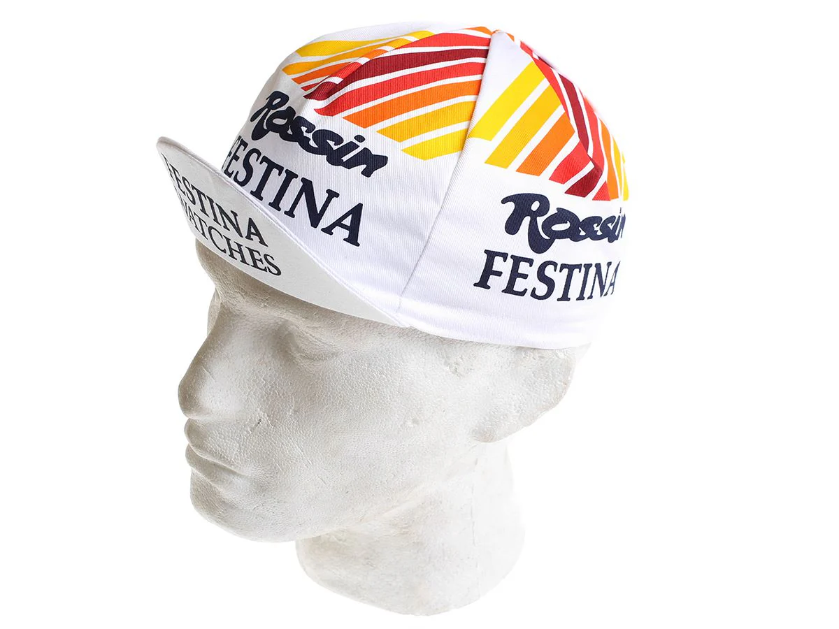 Vintage Cycling Cap - Rossin Festina - weiss - Image 2