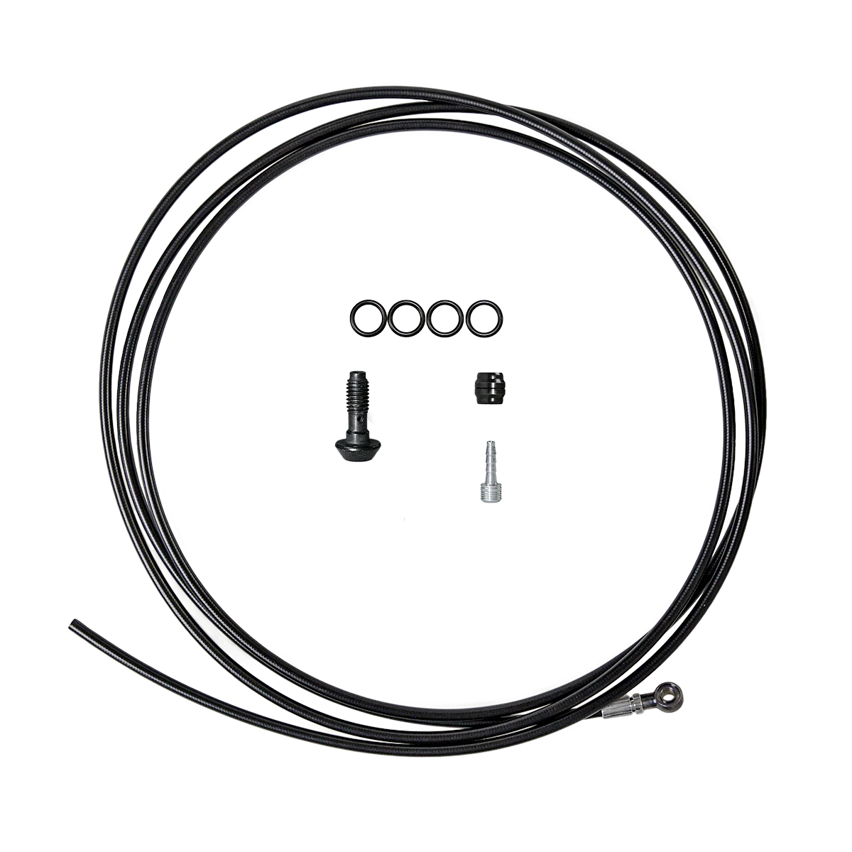 Bremsleitung (Disc), Banjo 90° - 2.500 mm