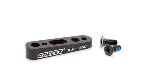 Bremssatteladapter Flat Mount - schwarz - Image 2