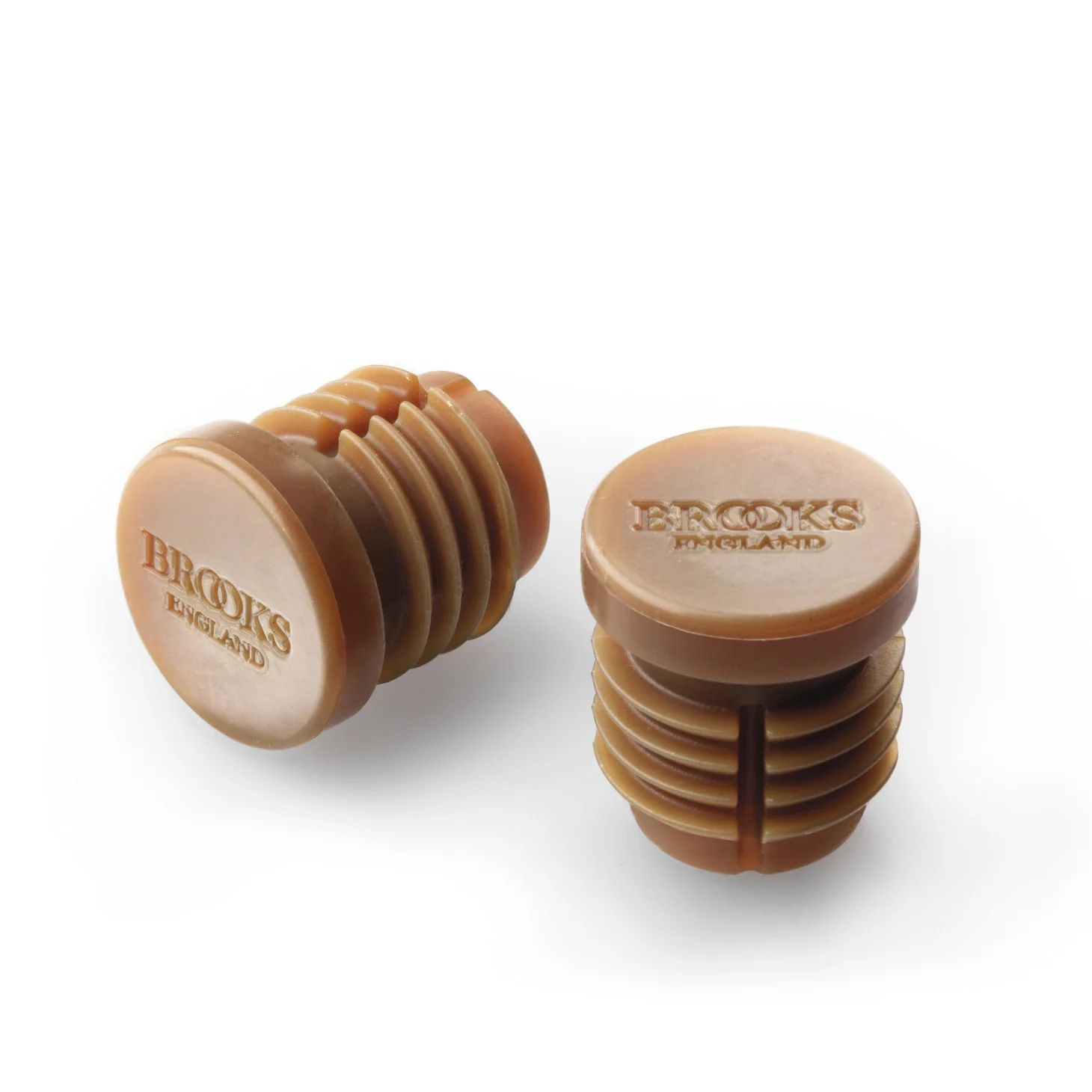 Lenkerendkappen für Bar Tape Cambium - Braun
