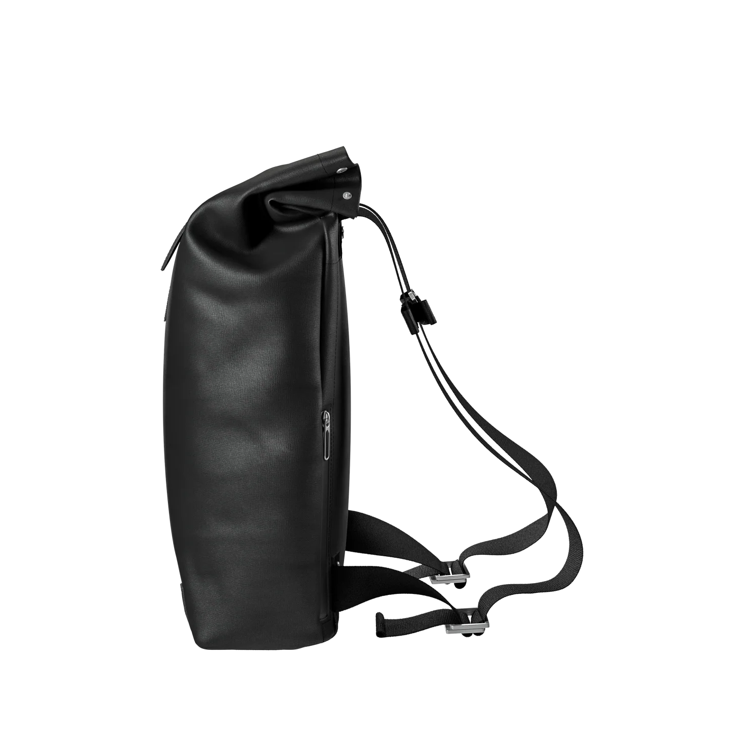 Pickwick Cotton Canvas Backpack - Total Black - Image 3