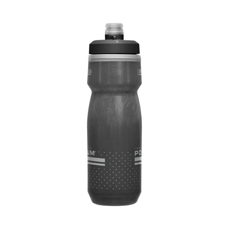 Podium Chill Trinkflasche 620 ml - schwarz/silber - Image 2