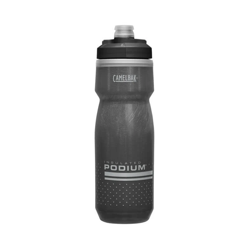 Podium Chill Trinkflasche 620 ml - schwarz/silber - Image 3