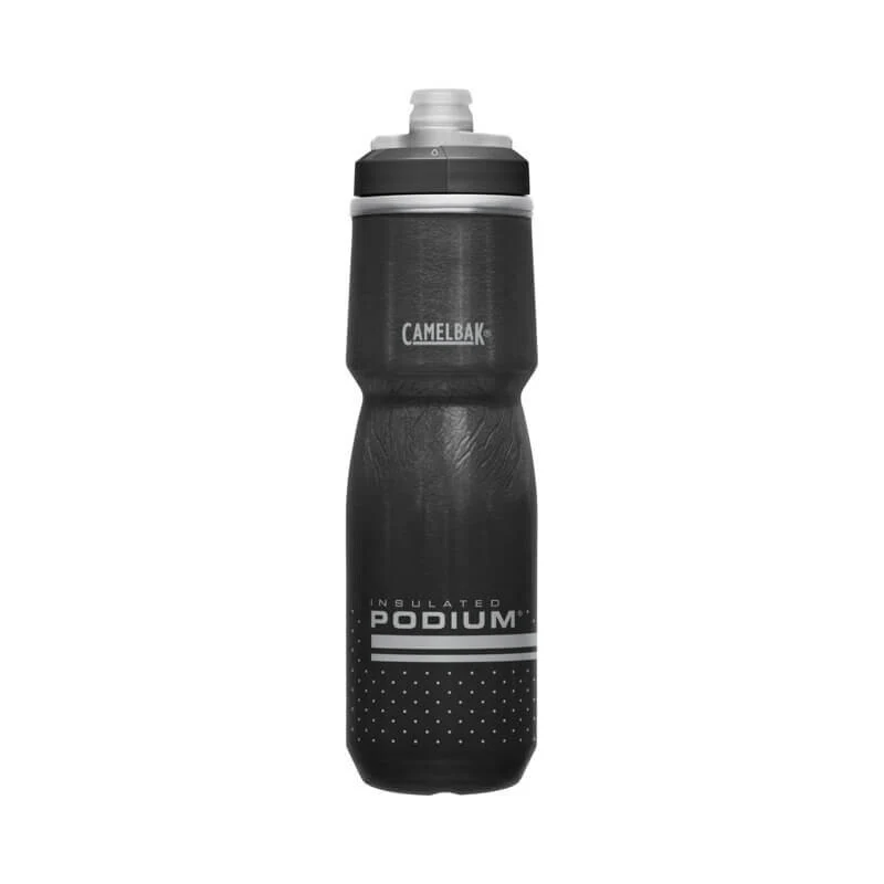 Podium Chill Trinkflasche 710 ml - schwarz/silber - Image 3