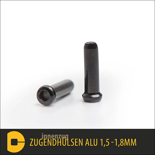 OL Zugendhülsen Alu - schwarz - Image 2