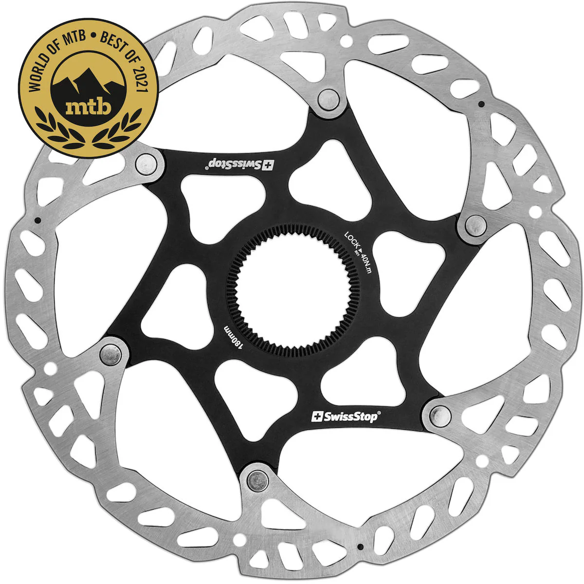 Catalyst Pro Centerlock Bremsscheibe - Silber/Schwarz - Image 3