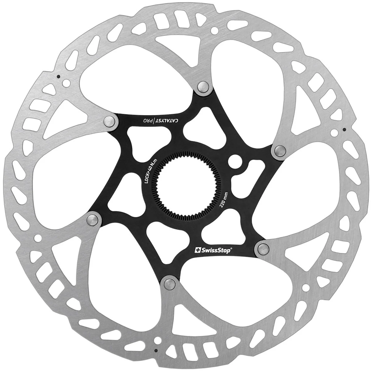 Catalyst Pro Centerlock Bremsscheibe - Silber/Schwarz - Image 5