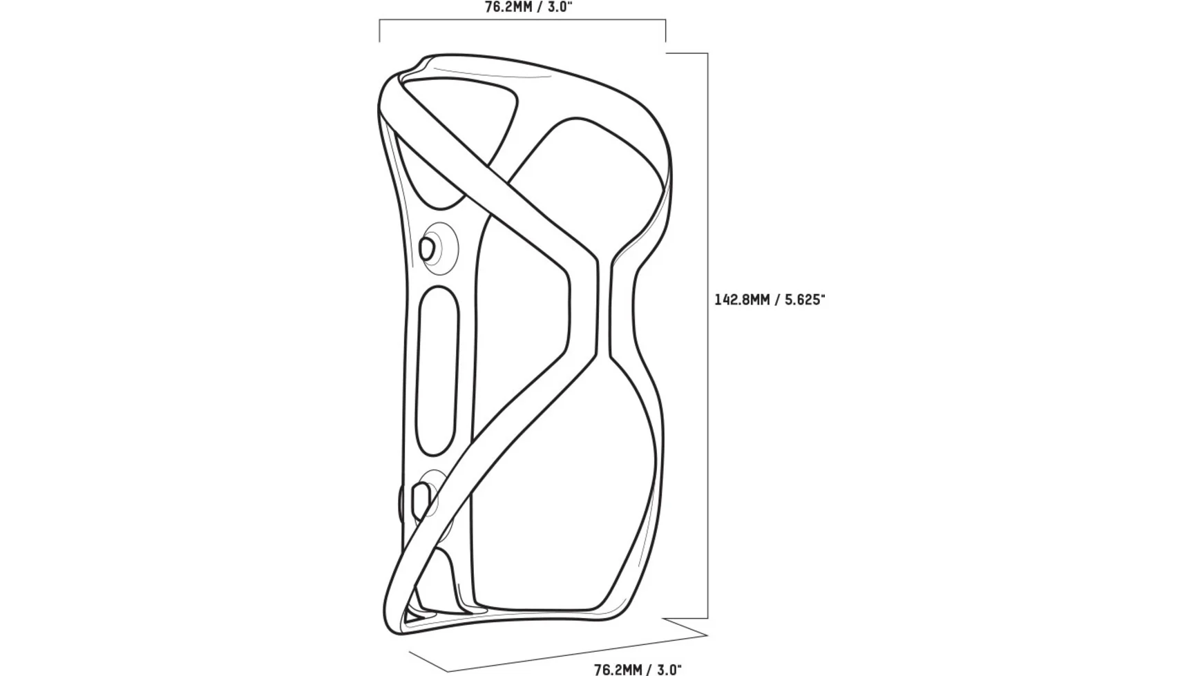 Cinch Carbon Cage - matte white - Image 3