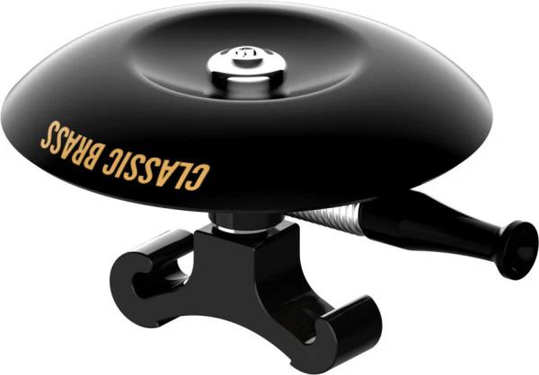 Classic Shallow Messing Klingel - schwarz