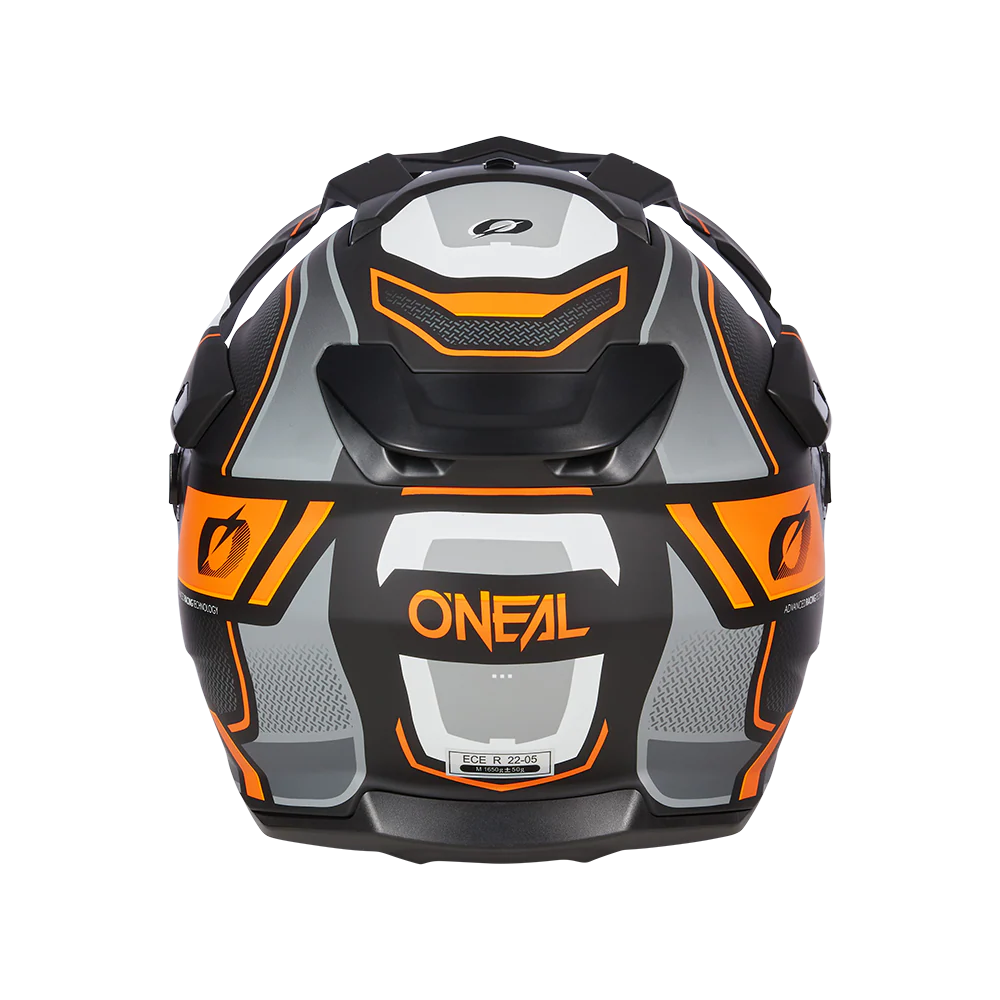 D-SRS Helm SQUARE black/gray/orange - Image 10