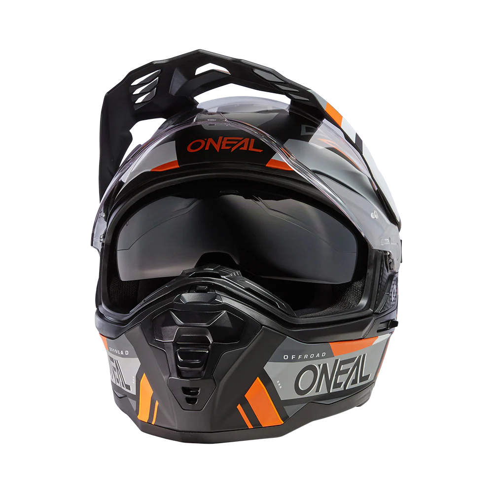 D-SRS Helm SQUARE black/gray/orange - Image 5