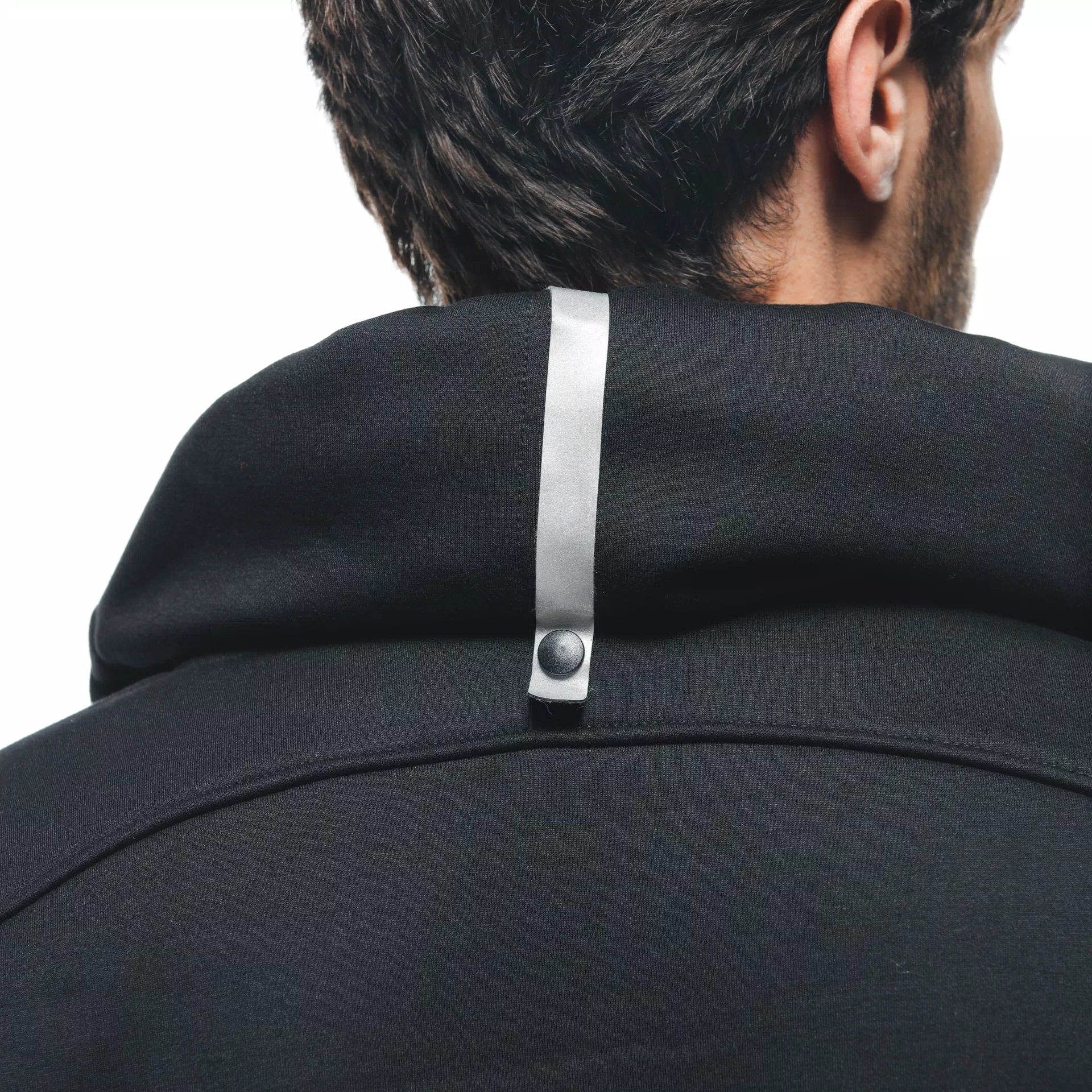 Daemon-X Safety Hoodie Full Zip - Black/Black-White - Image 10