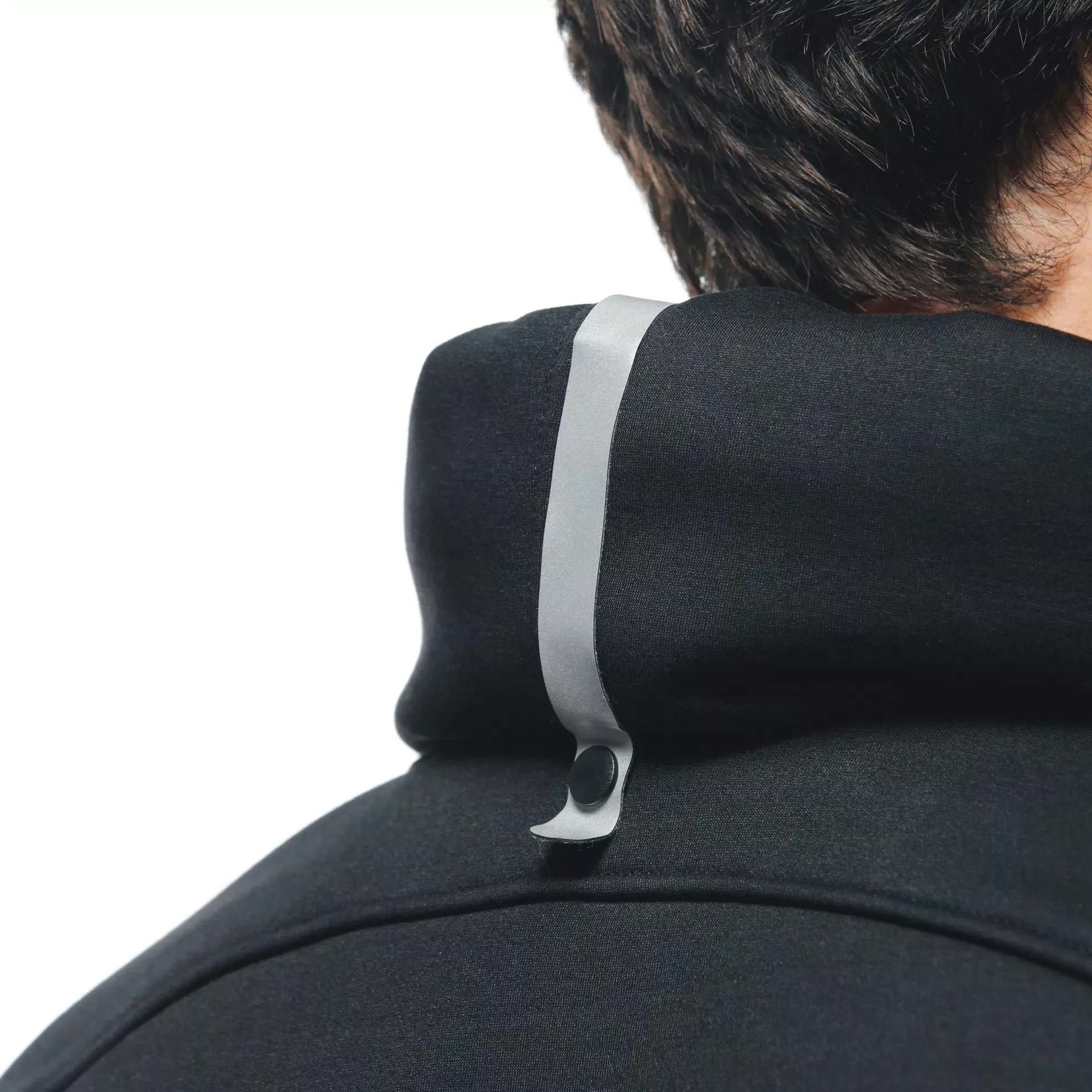 Daemon-X Safety Hoodie Full Zip - Black/Black-White - Image 11