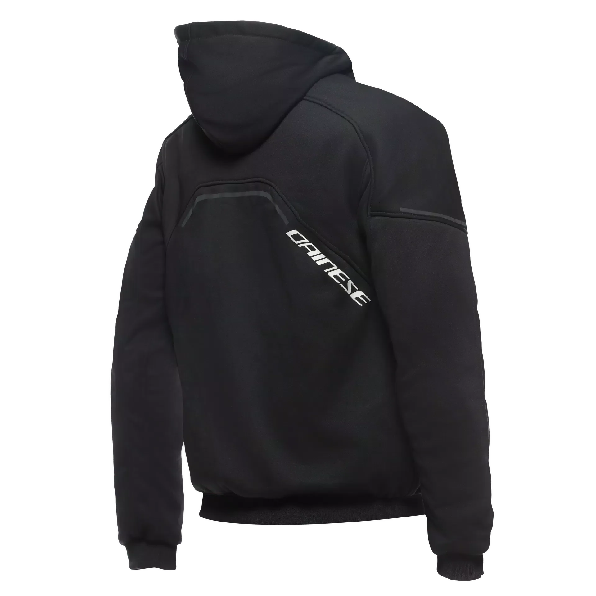 Daemon-X Safety Hoodie Full Zip - Black/Black-White - Image 2