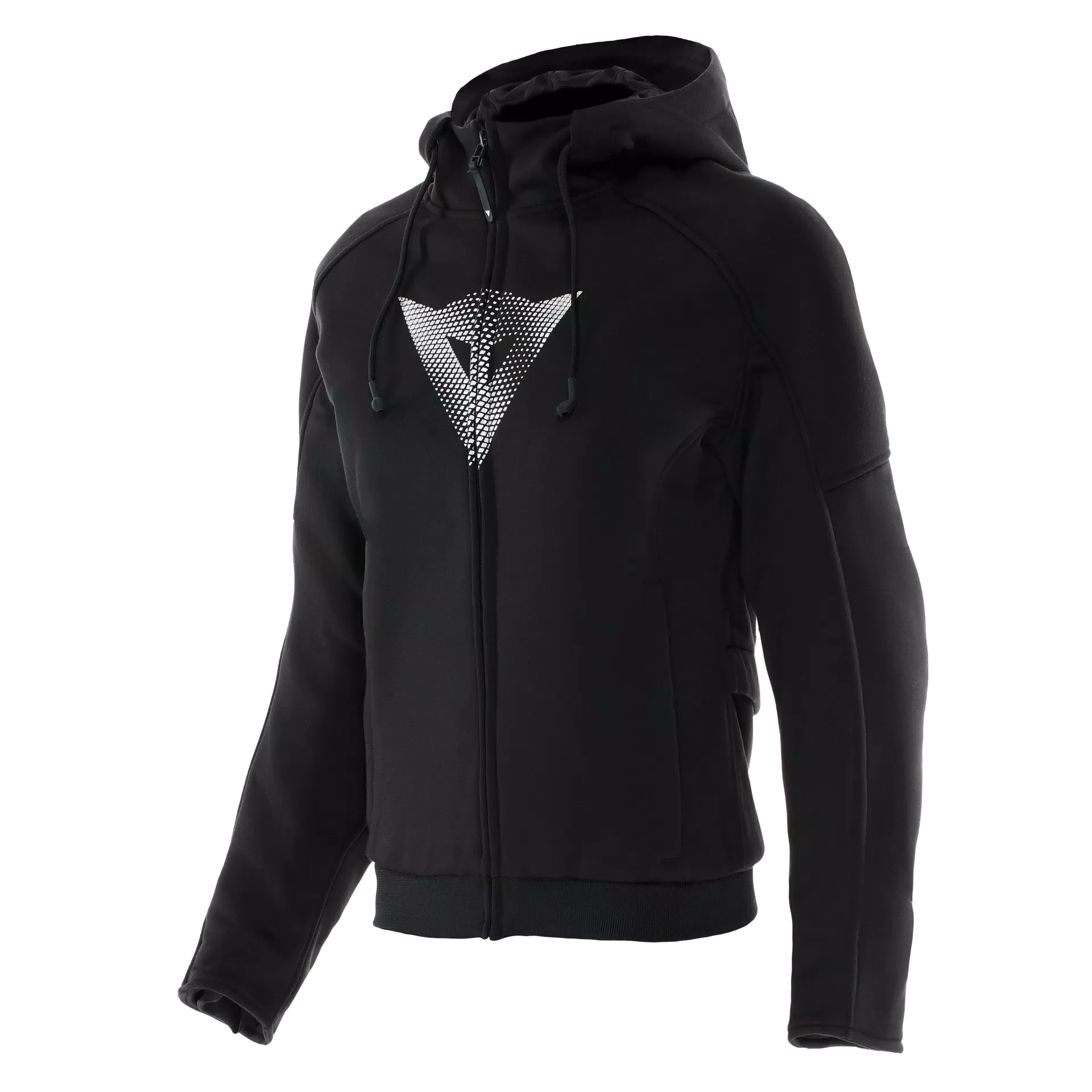 Daemon-X Safety Hoodie Full Zip WMN - Black/Black-White - Image 2