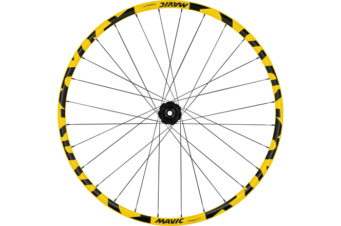 Deemax DH Hinterrad 29 Zoll Boost Yellow Edition