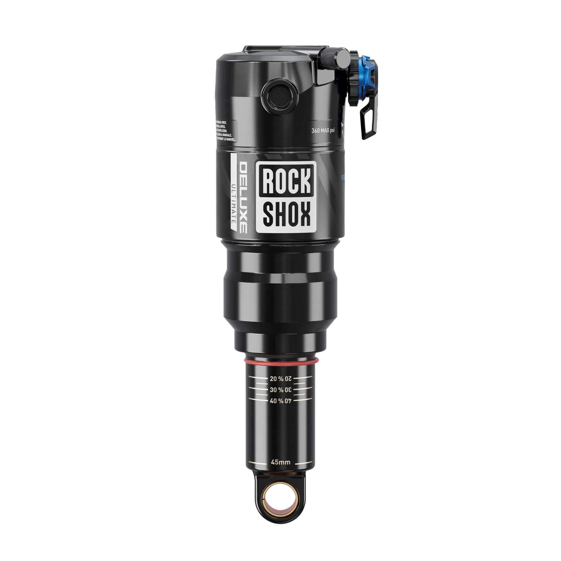 Deluxe Ultimate RCT C2, Trunnion C2, 185 x 55 mm - black