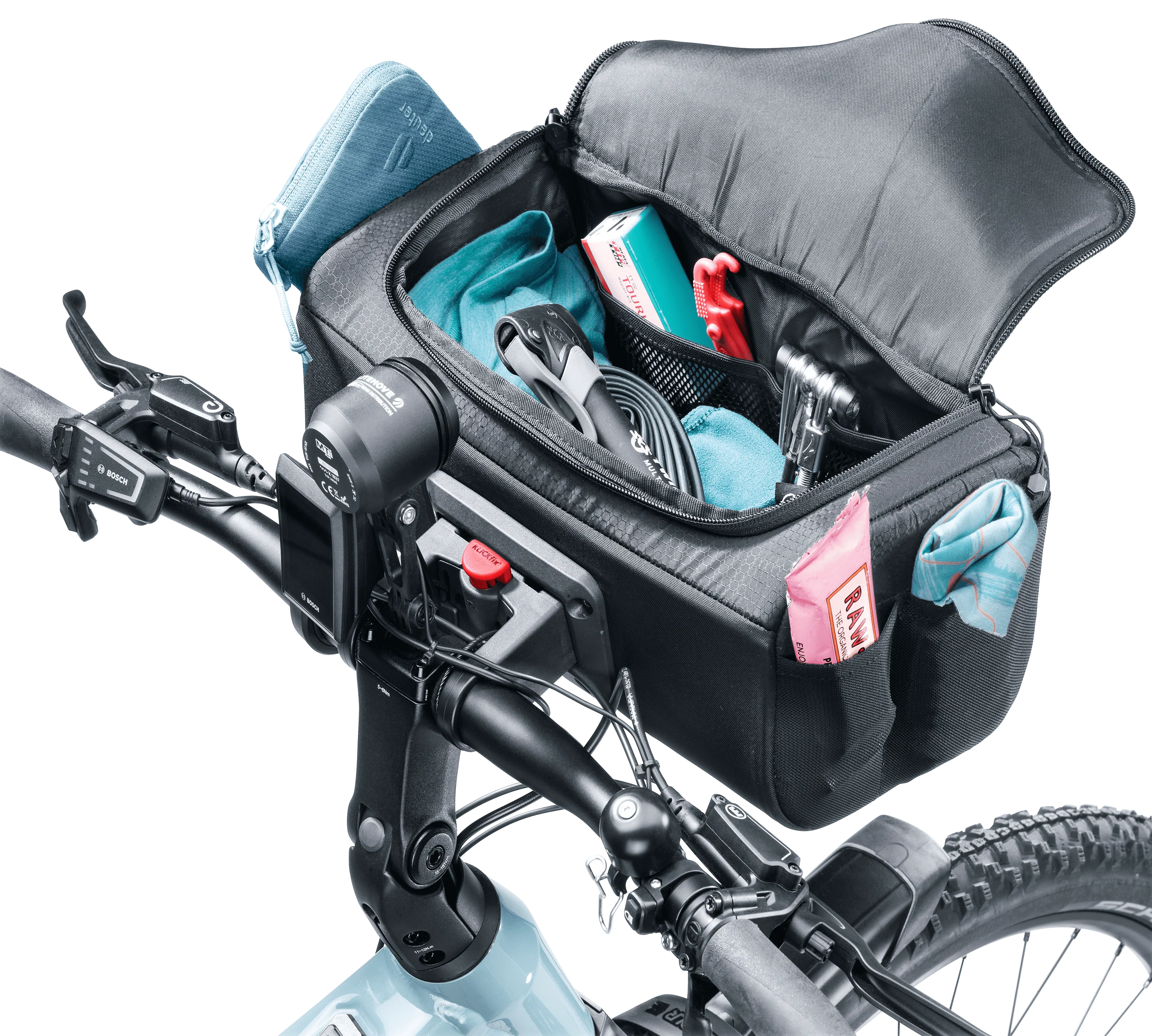 Handle Bar Bag 8 KF - black - Image 4