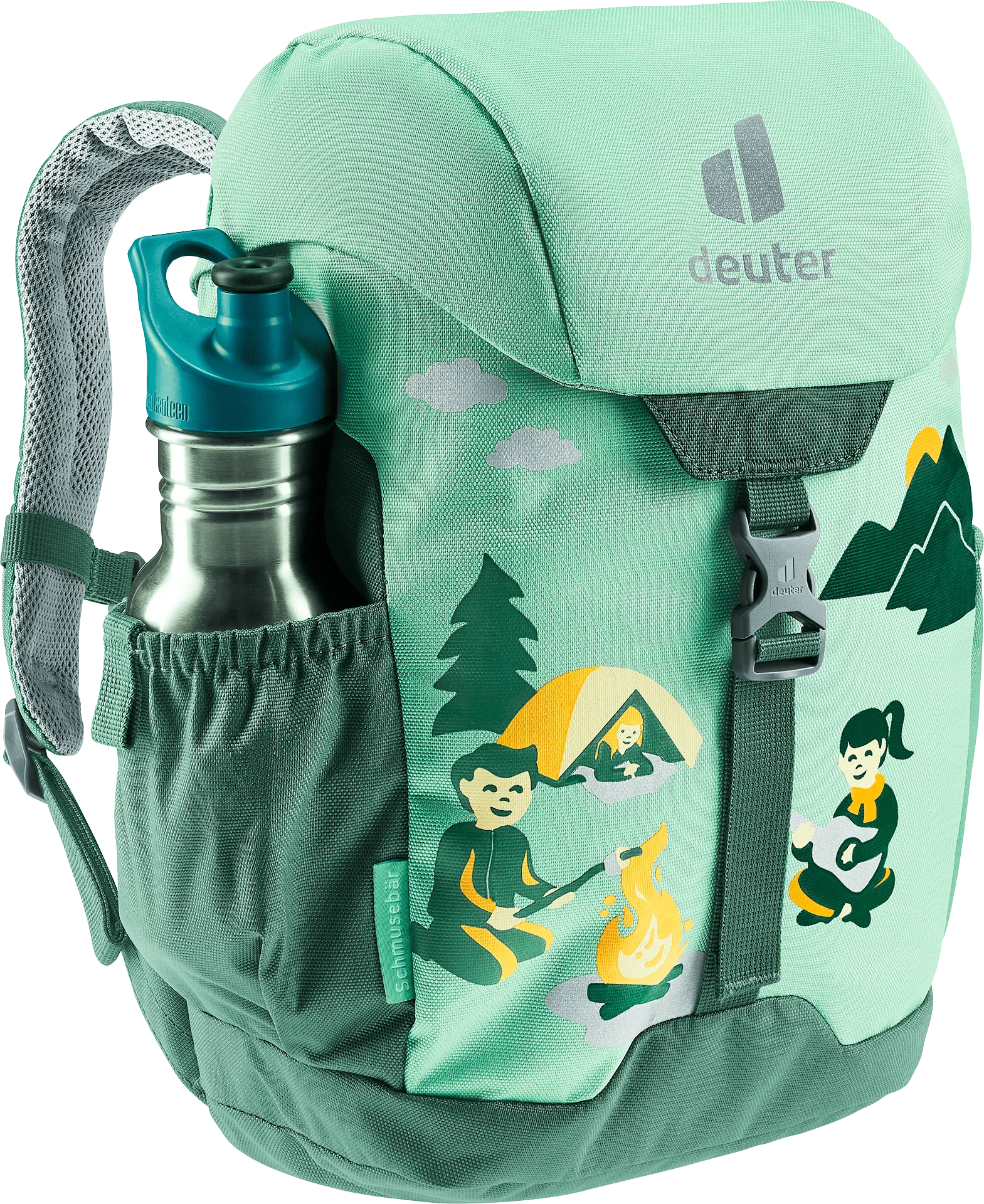 Kinderrucksack Schmusebär - spearmint-seagreen - Image 5